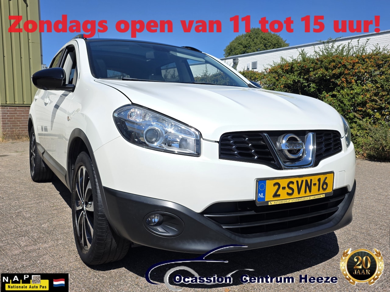 Nissan Qashqai - 1.6 360 1.6 360, Panoramadak! Camera! Nwe APK! VAN/VOOR Weken! - AutoWereld.nl
