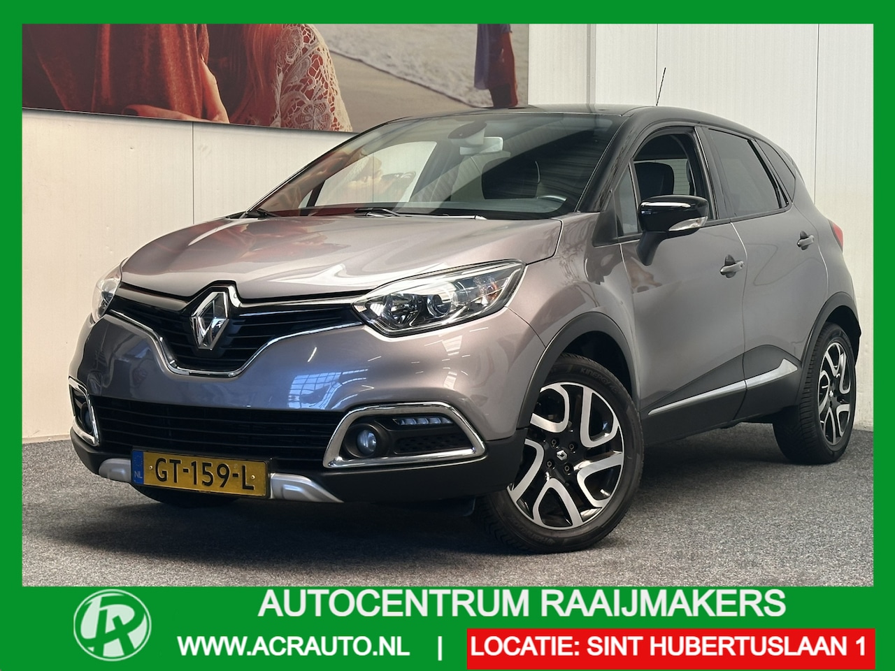 Renault Captur - 0.9 TCe XMOD ZWART VOL LEDER NAVIGATIE CRUISE CONTROL CLIMATE CONTROL BLUETOOTH TELEFOON K - AutoWereld.nl