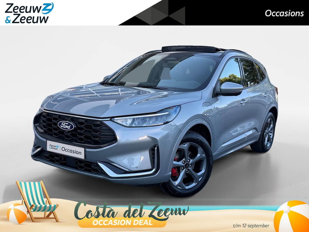 Ford Kuga - 2.5 PHEV ST-Line X | Panorama Dak | Driver Assistance Pack | 360 Camera | B&O Audio | Elec - AutoWereld.nl