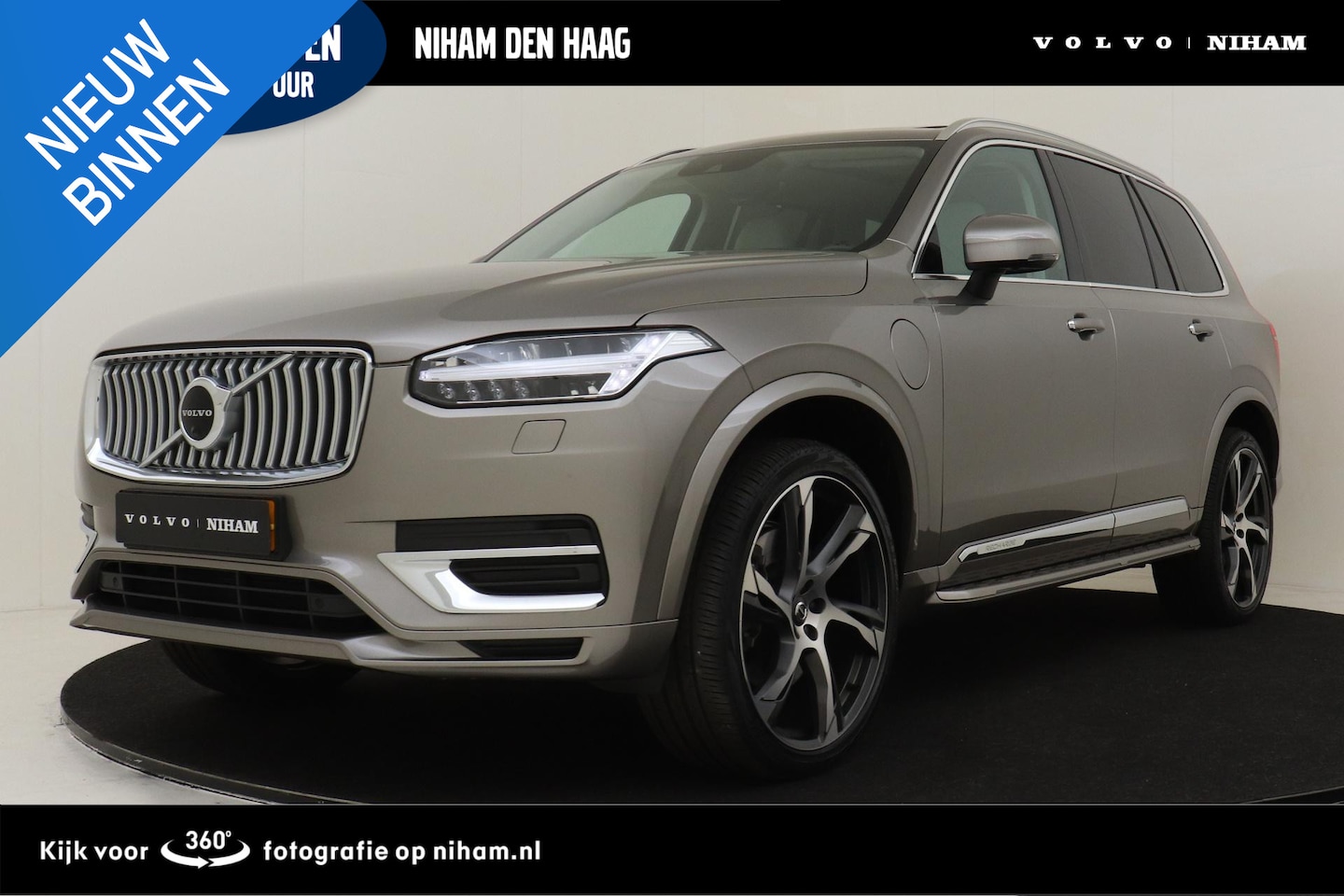 Volvo XC90 - T8 RECHARGE AWD INSCRIPTION EXCLUSIVE *HEICO!* -PANO.DAK|HARMAN/KARDON|GEVENT.LEDER|360°CA - AutoWereld.nl