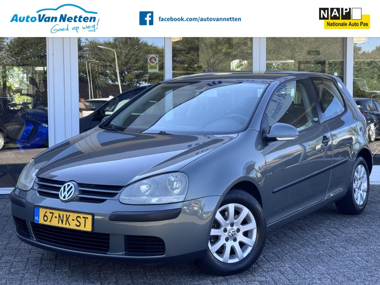 Volkswagen Golf - 1.6 FSI 115pk 6bak,Comfortline uitv.,Airco,Lmv,Cruise, - AutoWereld.nl
