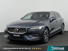 Volvo V60 - 2.0 T6 Plug-in hybrid AWD Plus Bright | Trekhaak | Leder | Camera |