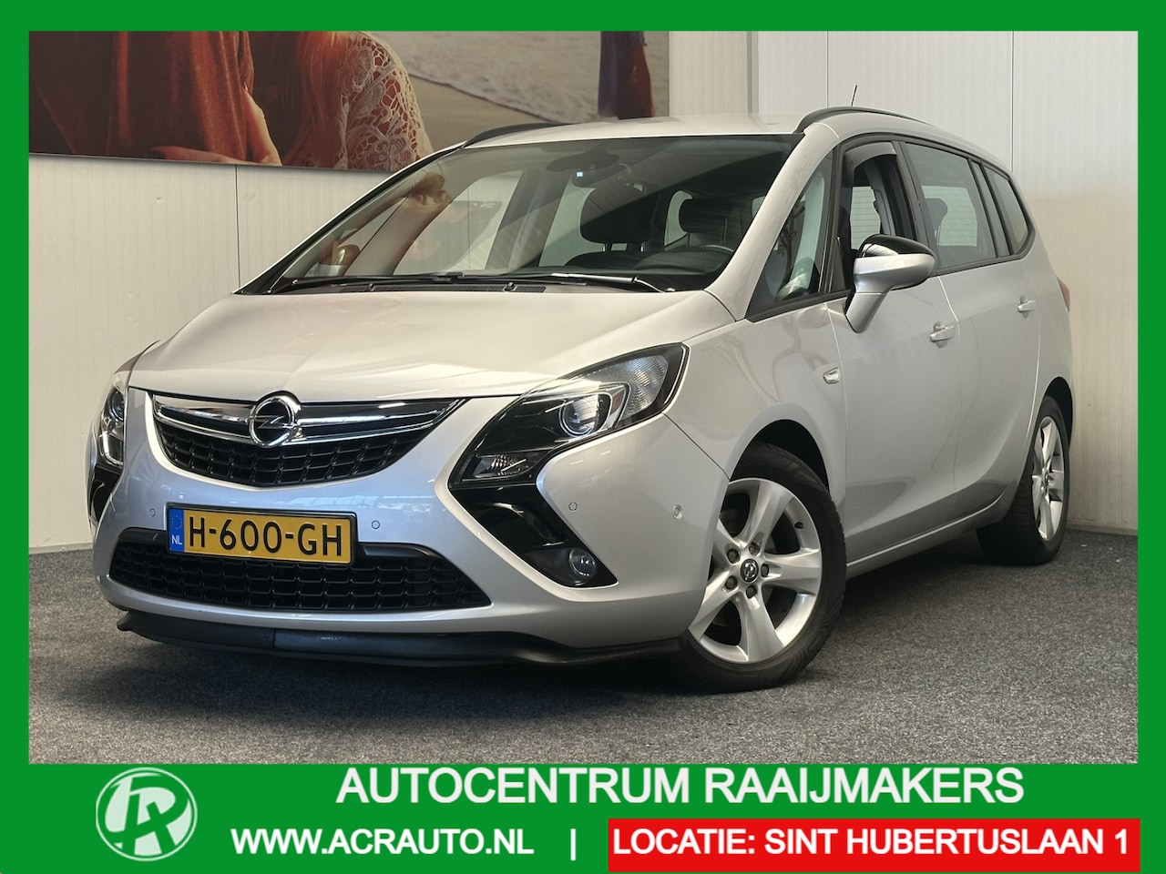 Opel Zafira Tourer - 1.4 EDITION AFN TREKHAAK CRUISE CONTROL CLIMATE CONTROL BLUETOOTH TELEFOON DODEHOEKSENSORE - AutoWereld.nl
