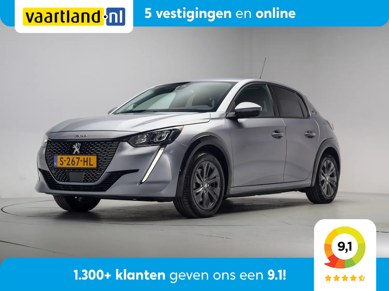 Peugeot e-208 - EV Allure Pack 50 kWh [ Navi Stoelverwarming Camera Clima ] - AutoWereld.nl