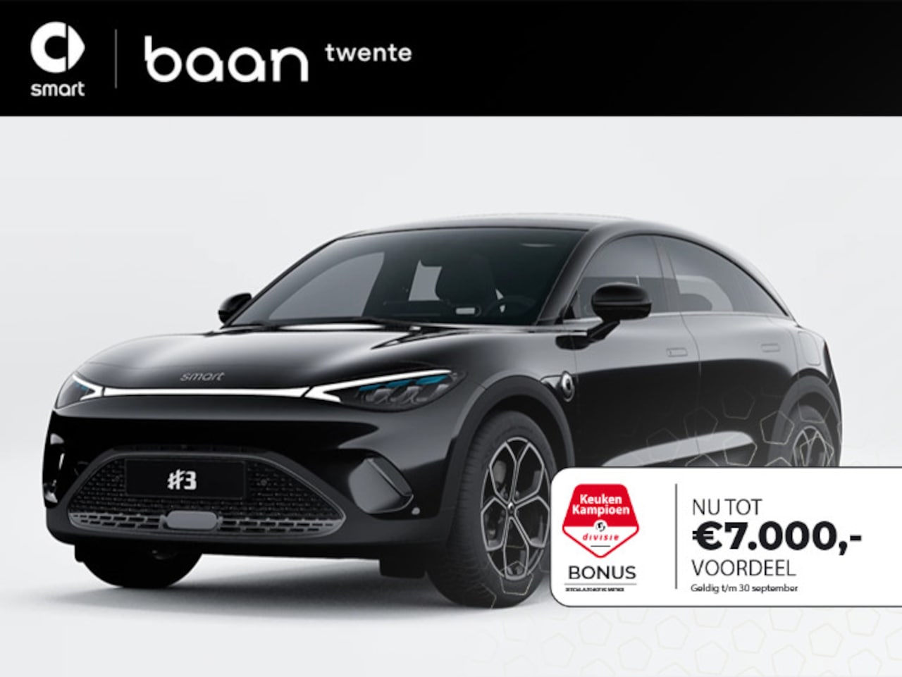Smart #3 - Pro+ 66 kWh | KKD Actie! | Van € 40.515,- voor € 33.514,- | - AutoWereld.nl