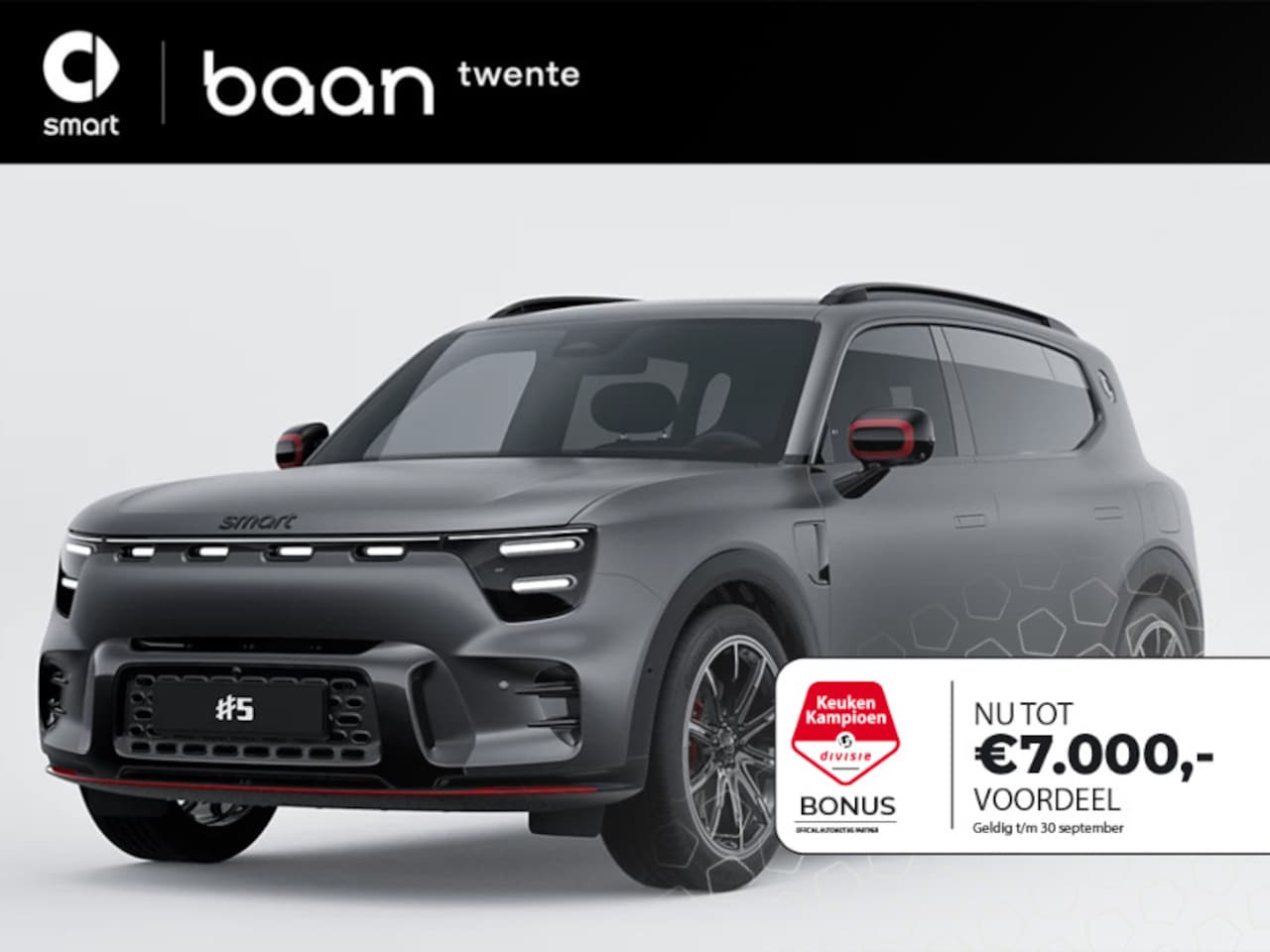 Smart #5 - Brabus 100 kWh | KKD Actie! | Van € 64.440,- voor € 56.439,- | - AutoWereld.nl