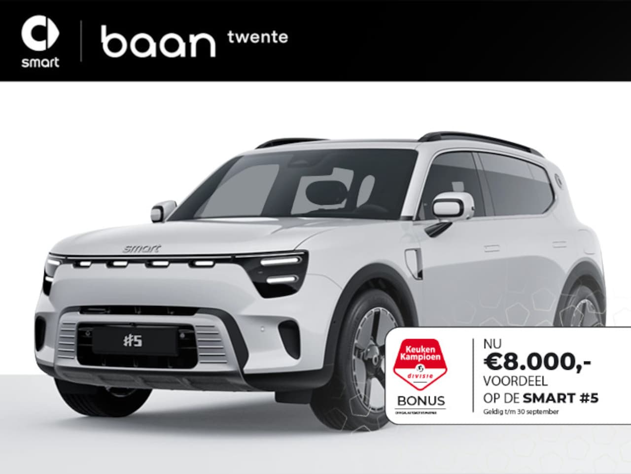 Smart #5 - Premium 100 kWh | KKD Actie! | Van € 57.960,- voor € 49.959,- | - AutoWereld.nl