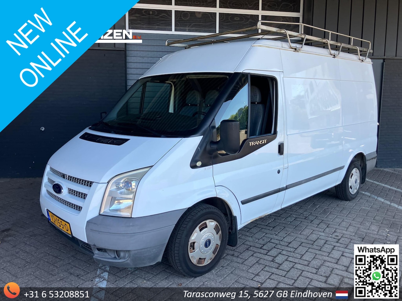 Ford Transit - 300M 2.2 TDCI Ambiente HD | € 3.850,- MARGE! | Imperiaal | Bijrijdersbank | Airco | Trekha - AutoWereld.nl