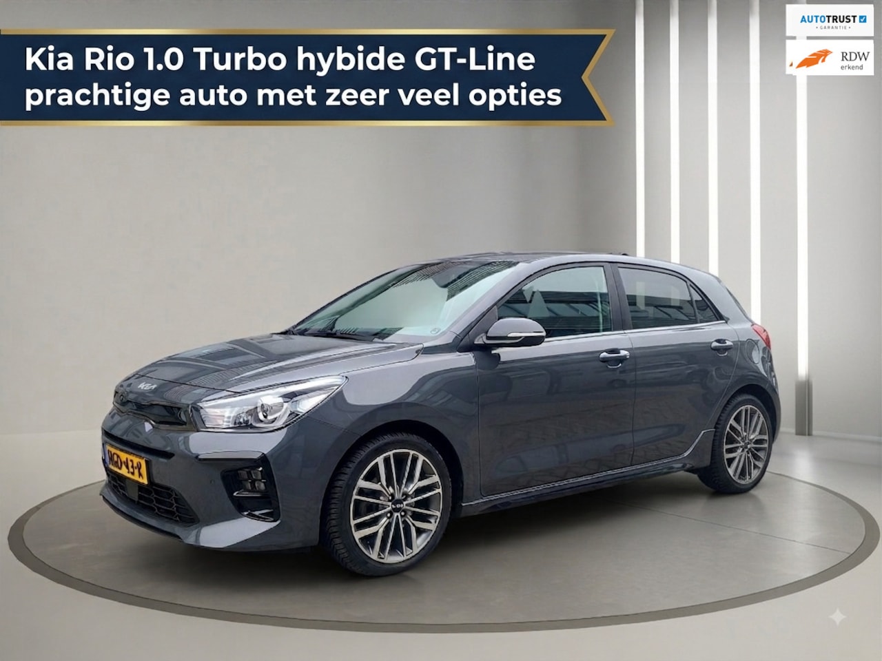 Kia Rio - 1.0 T-GDi MHEV GT-Line 1.0 T-GDi MHEV GT-Line - AutoWereld.nl