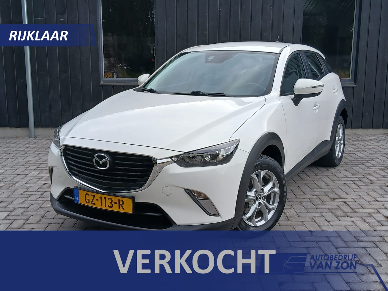 Mazda CX-3 - 2.0 SkyActiv-G 120 TS 2WD Parelmoer lak Navi Keyless Garantie All-in prijs Rijklaar 2e eigenaar NL-AUTO NAP - AutoWereld.nl