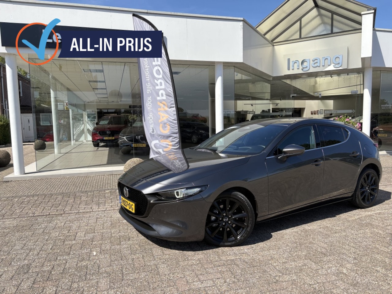 Mazda 3 - 2.0 e-SkyActiv-X M Hybrid 186 Excl-line, driver ass.pack, comfort pack, design pack - AutoWereld.nl