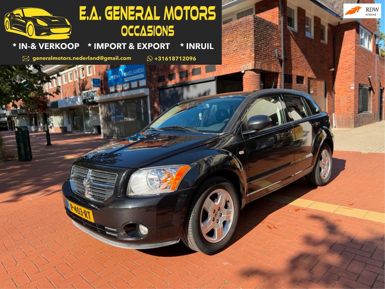 Dodge Caliber - 1.8 SXT CLIMA | APK | LEDER - AutoWereld.nl
