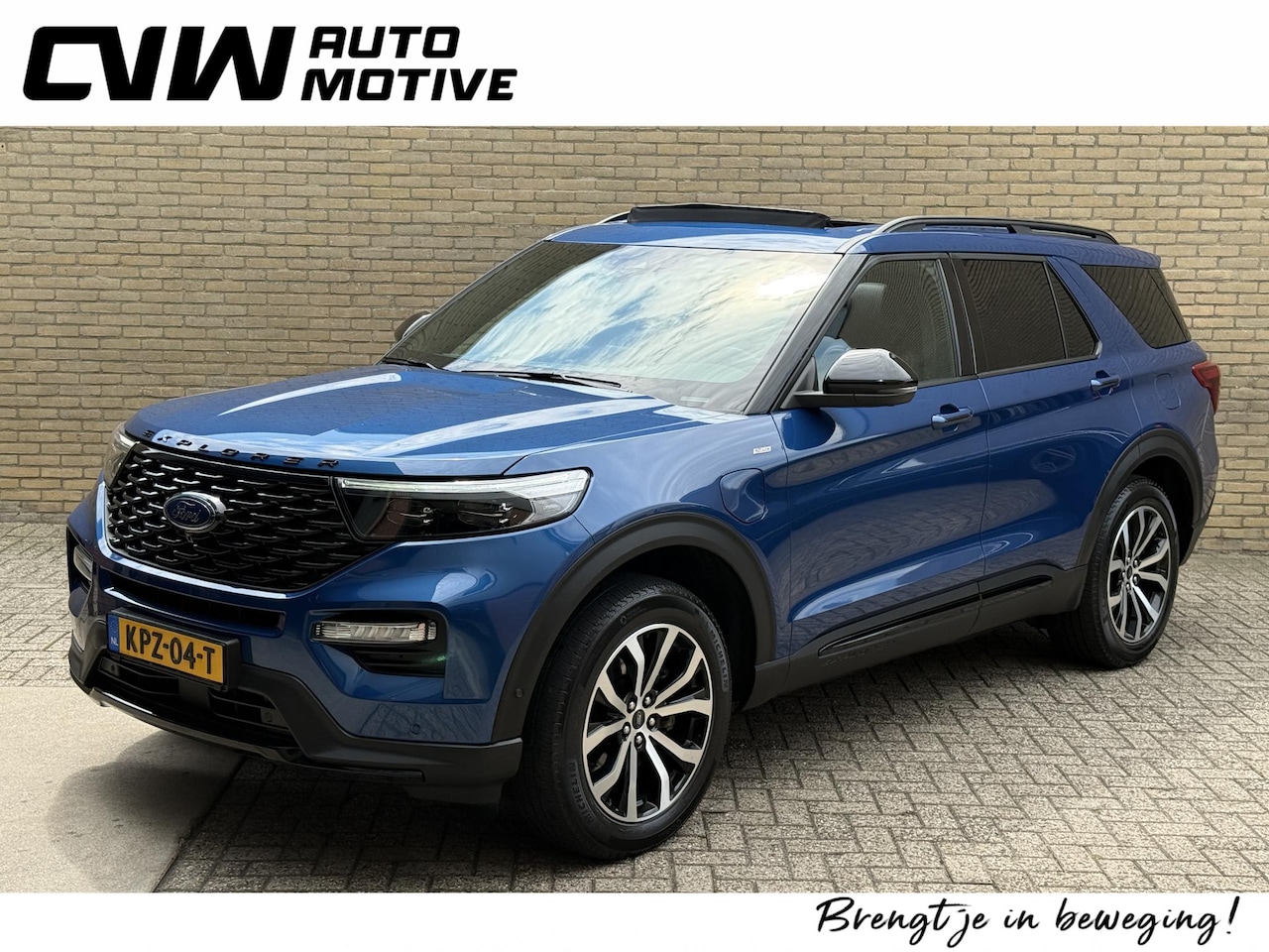 Ford Explorer - 3.0 V6 EcoBoost PHEV ST-Line | Trekhaak afneembaar | Panoramadak | 360 camera | Adaptieve - AutoWereld.nl