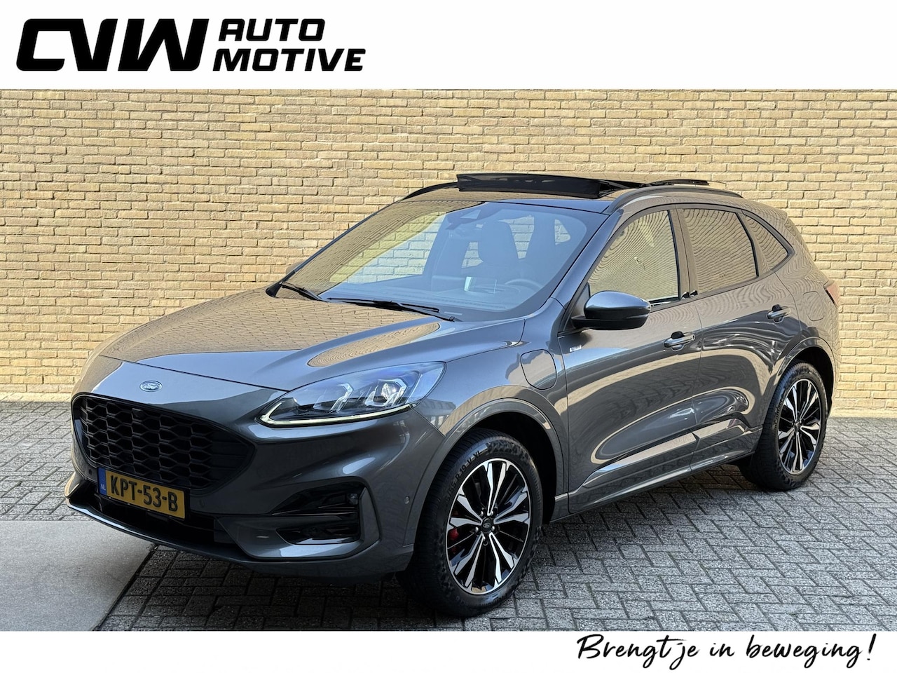 Ford Kuga - 2.5 PHEV 224pk ST-Line X | 53.000km | Panoramadak | Camera voor&achter | Navigatie | 19 in - AutoWereld.nl