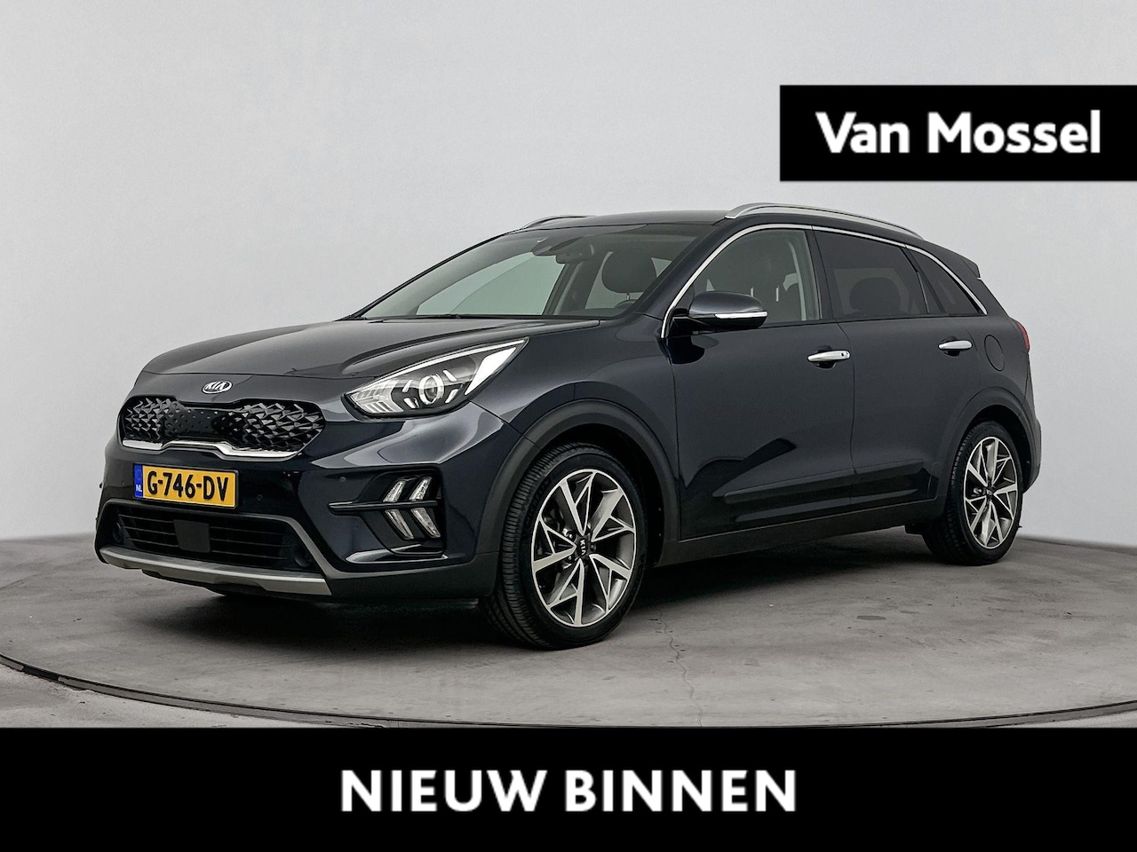 Kia Niro - 1.6 GDi Hybrid DynamicPlusLine | Stoel- en Stuurverwarming | Blind Spot Warning | Achterui - AutoWereld.nl