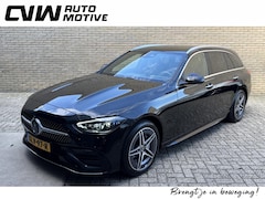 Mercedes-Benz C-klasse - 300 e AMG Line | Sfeerverlichting | Half leder | 360 camera | Navigatie | Apple CarPlay |