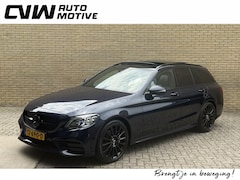 Mercedes-Benz C-klasse Estate - 180 Business Solution AMG | Panoramadak | Trekhaak elektrisch wegklapbaar | Distronic | Ca
