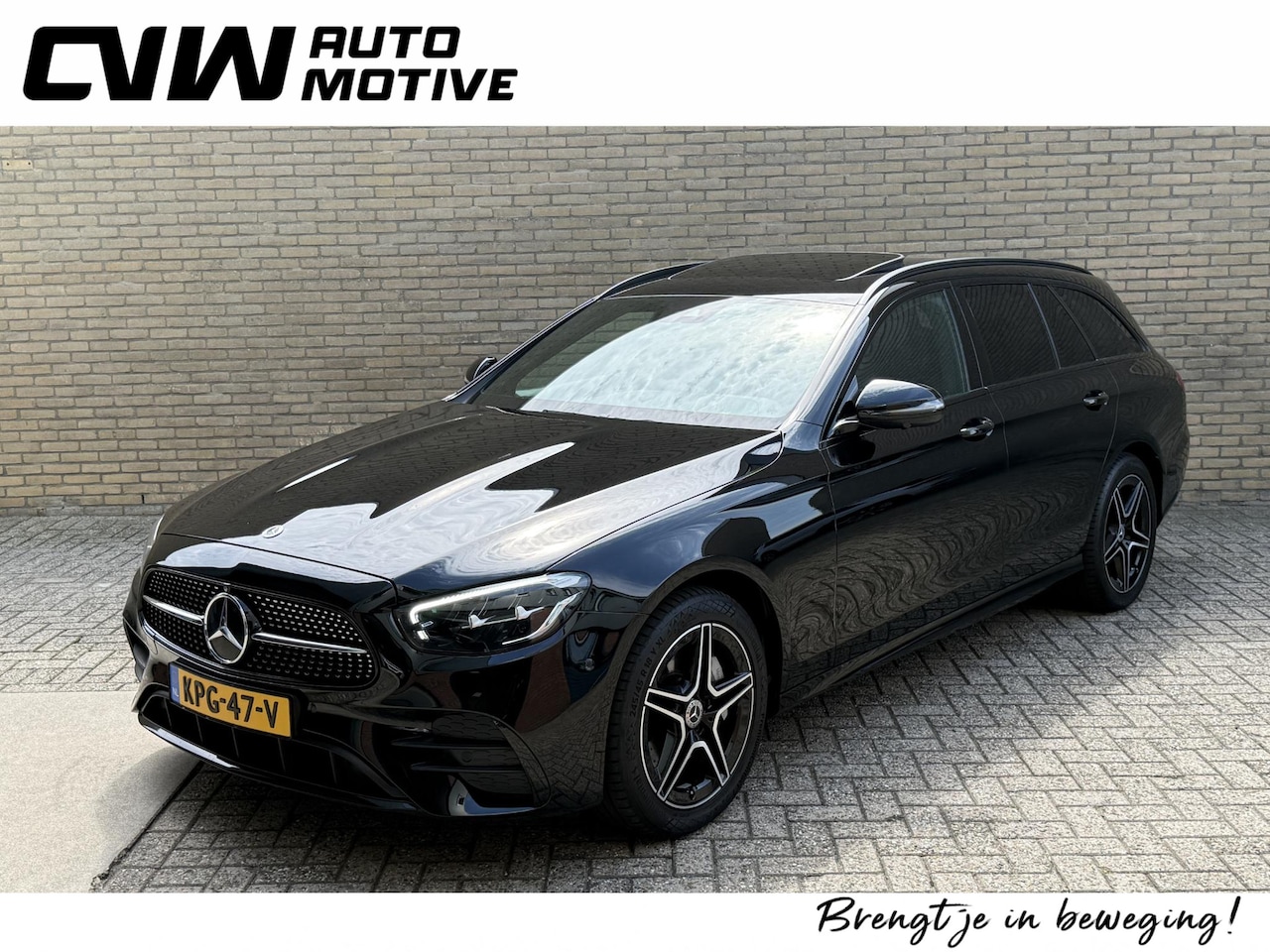 Mercedes-Benz E-klasse Estate - 300 e 320pk Avantgarde AMG Line | Elektrisch wegklapbare trekhaak | Schuif/kanteldak | 360 - AutoWereld.nl