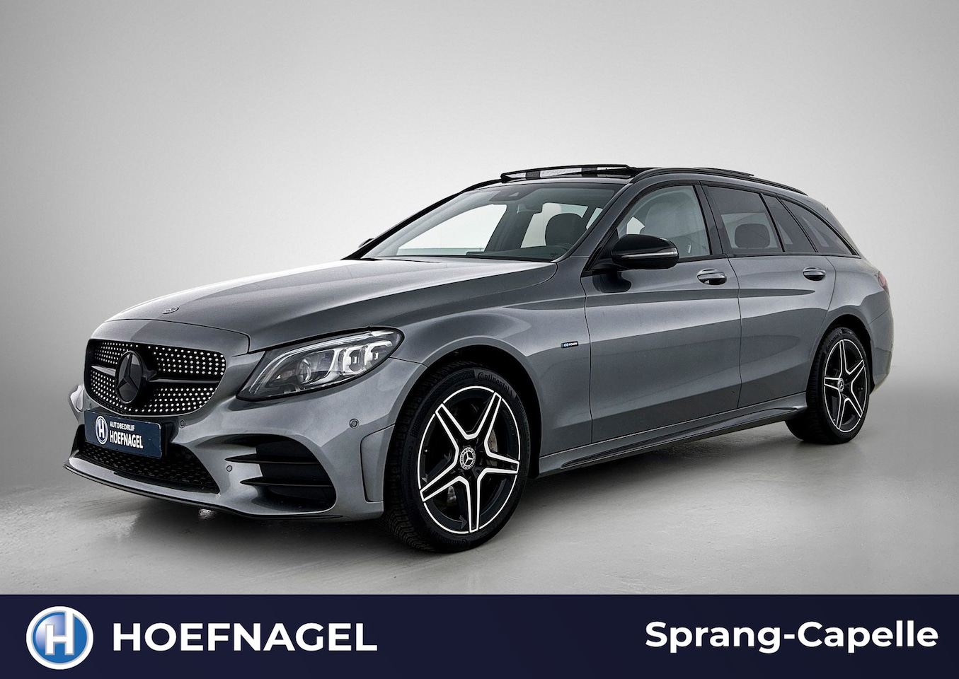 Mercedes-Benz C-klasse Estate - 300 e AMG | Panodak | Burmeister | Sfeerverlichting | Camera | Stoelverwarming - AutoWereld.nl
