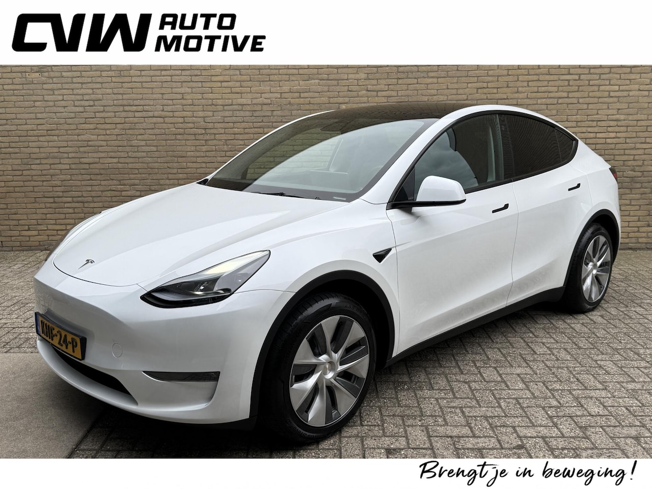 Tesla Model Y - Long Range AWD 75kWh | 92% SOH | Panorama | Leder | Autopilot | Navigatie | Camera | Memor - AutoWereld.nl