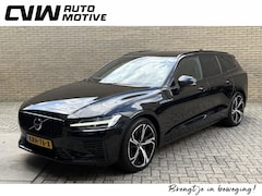 Volvo V60 - 2.0 T6 350 Plug-in hybrid AWD Long Range R-design | Plus Dark | Trekhaak elektrisch wegkla