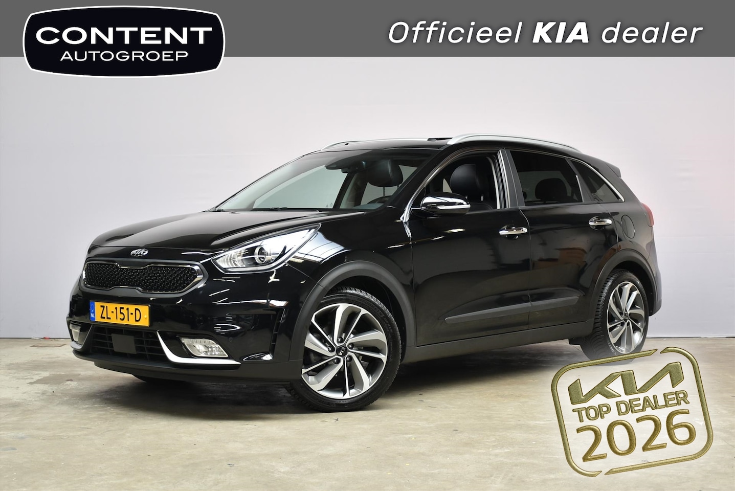 Kia Niro - 1.6 GDi Hybrid ExecutiveLine |Schuifdak - AutoWereld.nl