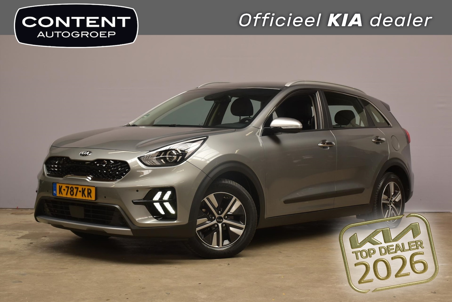 Kia Niro - 1.6 GDi Hybrid 141pk DCT6 DynamicLine TREKHAAK - AutoWereld.nl