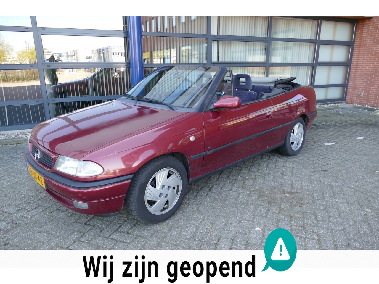 Opel Astra Cabriolet - 1.6i Comfort voor de liefhebber/handige harry - AutoWereld.nl