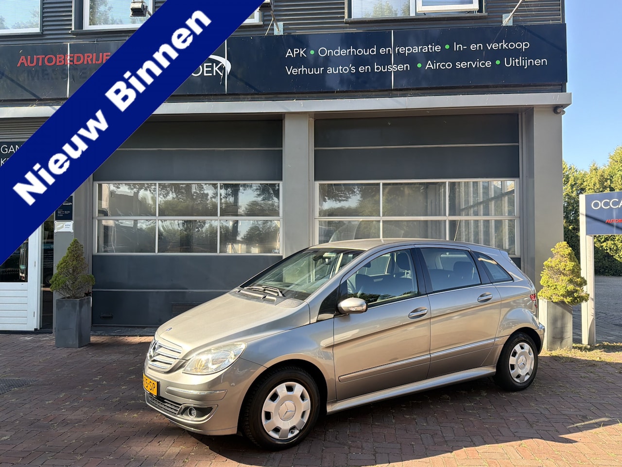 Mercedes-Benz B-klasse - 170 AircoBj 2007 Airco,Cruise,Cv,Stoelverwarming Dealer onderhouden Hoge zit - AutoWereld.nl