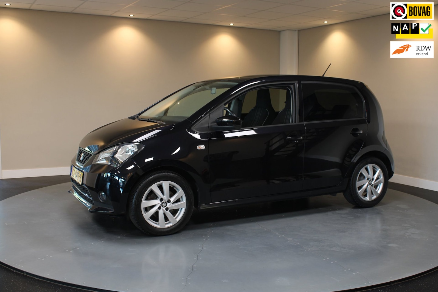SEAT Mii - 1.0 Sport Connect *Top onderhouden!* Airco|Cruise|Navi|PDC|NAP|5-Deurs - AutoWereld.nl