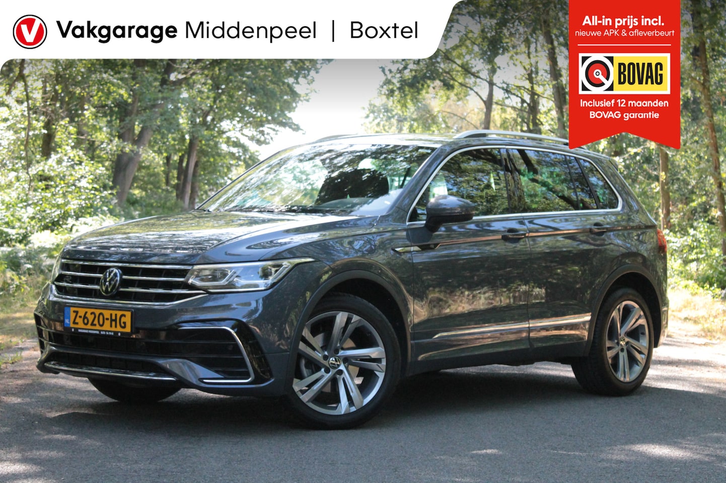 Volkswagen Tiguan - 1.5 TSI R-Line Business | Carplay | Trekhaak - AutoWereld.nl