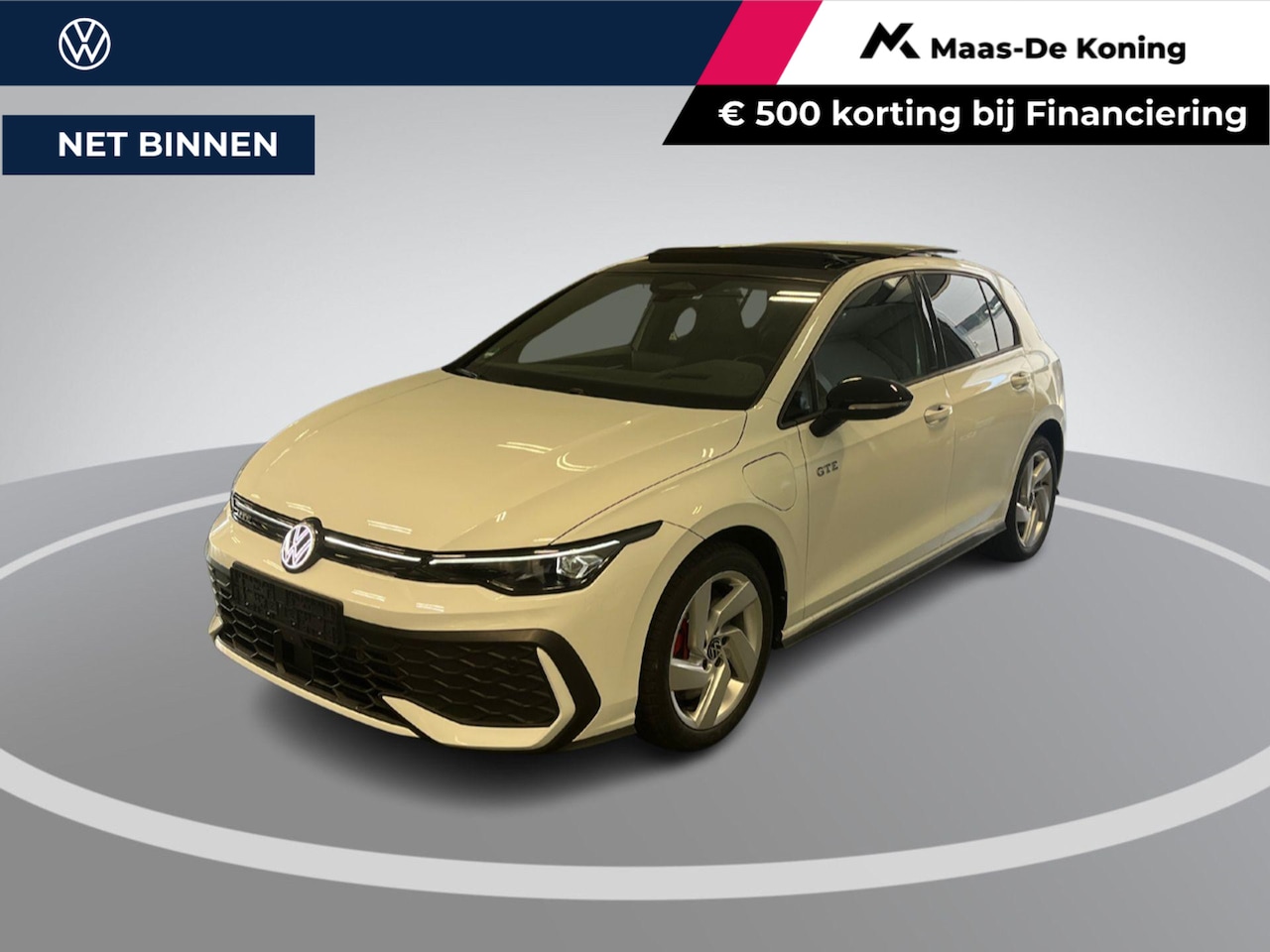 Volkswagen Golf - 1.5 eHybrid 272pk DSG GTE · Panoramadak · 360 Camera · Head-Up Display · Matrix LED · Opti - AutoWereld.nl