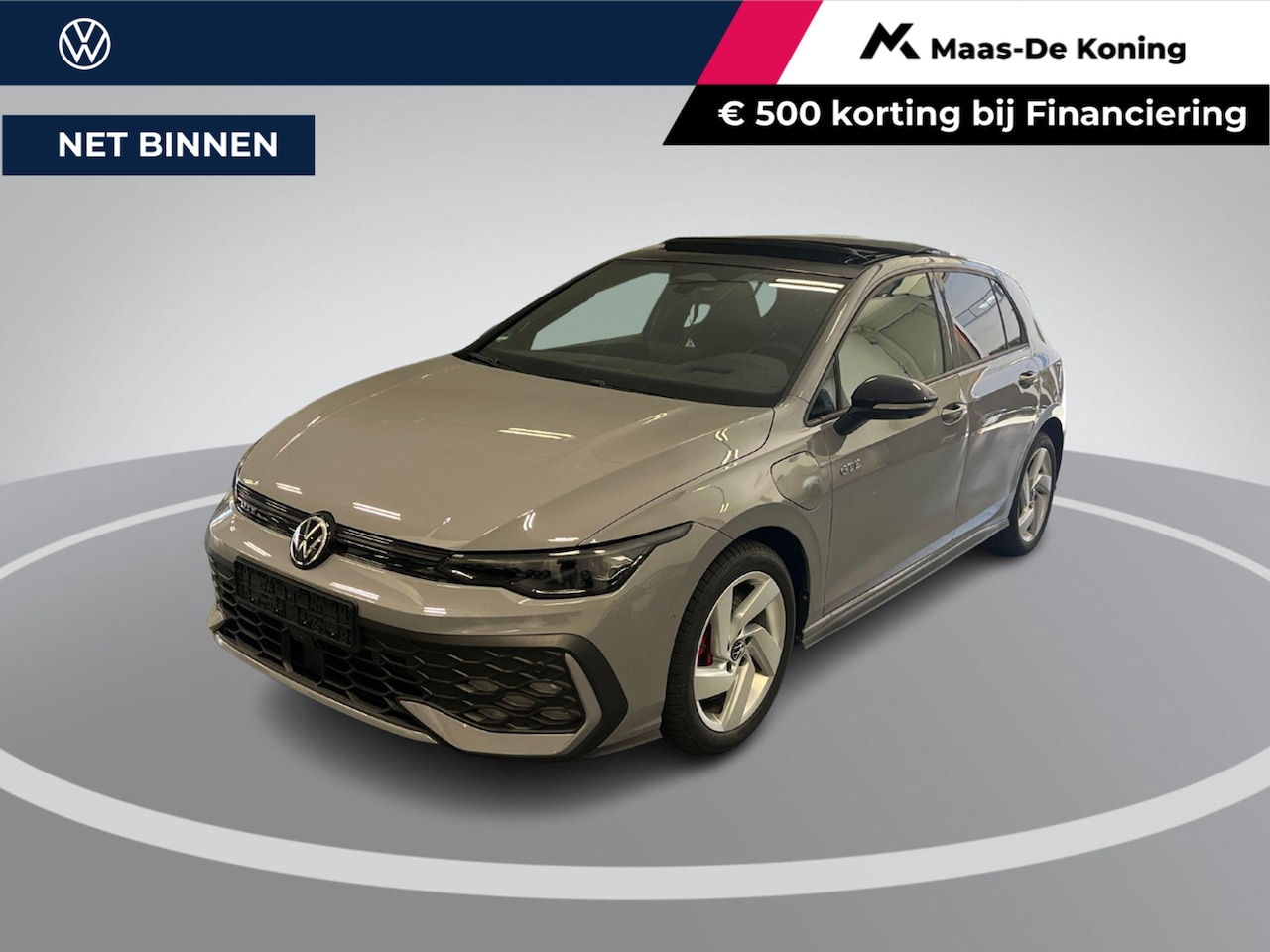 Volkswagen Golf - 1.5 272pk DSG eHybrid GTE · Panoramadak · 360 Camera · Dodehoek Detectie · Stoel-& Stuurve - AutoWereld.nl