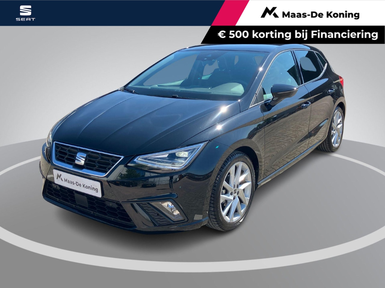 SEAT Ibiza - 1.0EcoTSI/95PK FR Business Intense · Navigatie · Apple/Android Car Play · Stoelverwarming - AutoWereld.nl