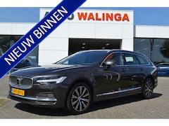 Volvo V90 - 2.0 T6 Plug-in hybrid AWD Bright | Leder | Pano | wegkl. trekhaak | Harman Kardon