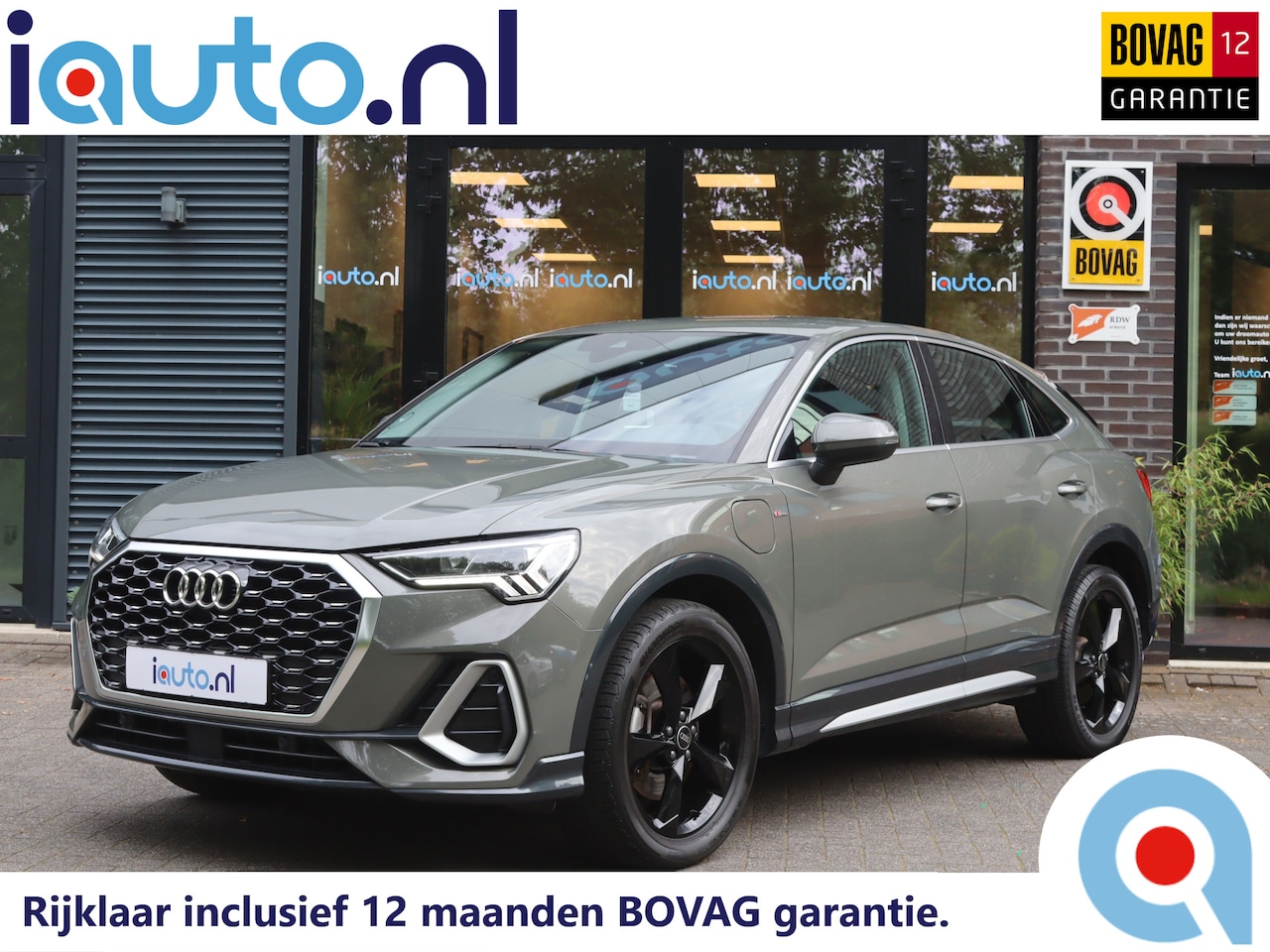 Audi Q3 Sportback - 45 TFSI e S-Line LED/MMI Plus/CarPlay/Dodehoek/Elek. klep/ACC/19" - AutoWereld.nl
