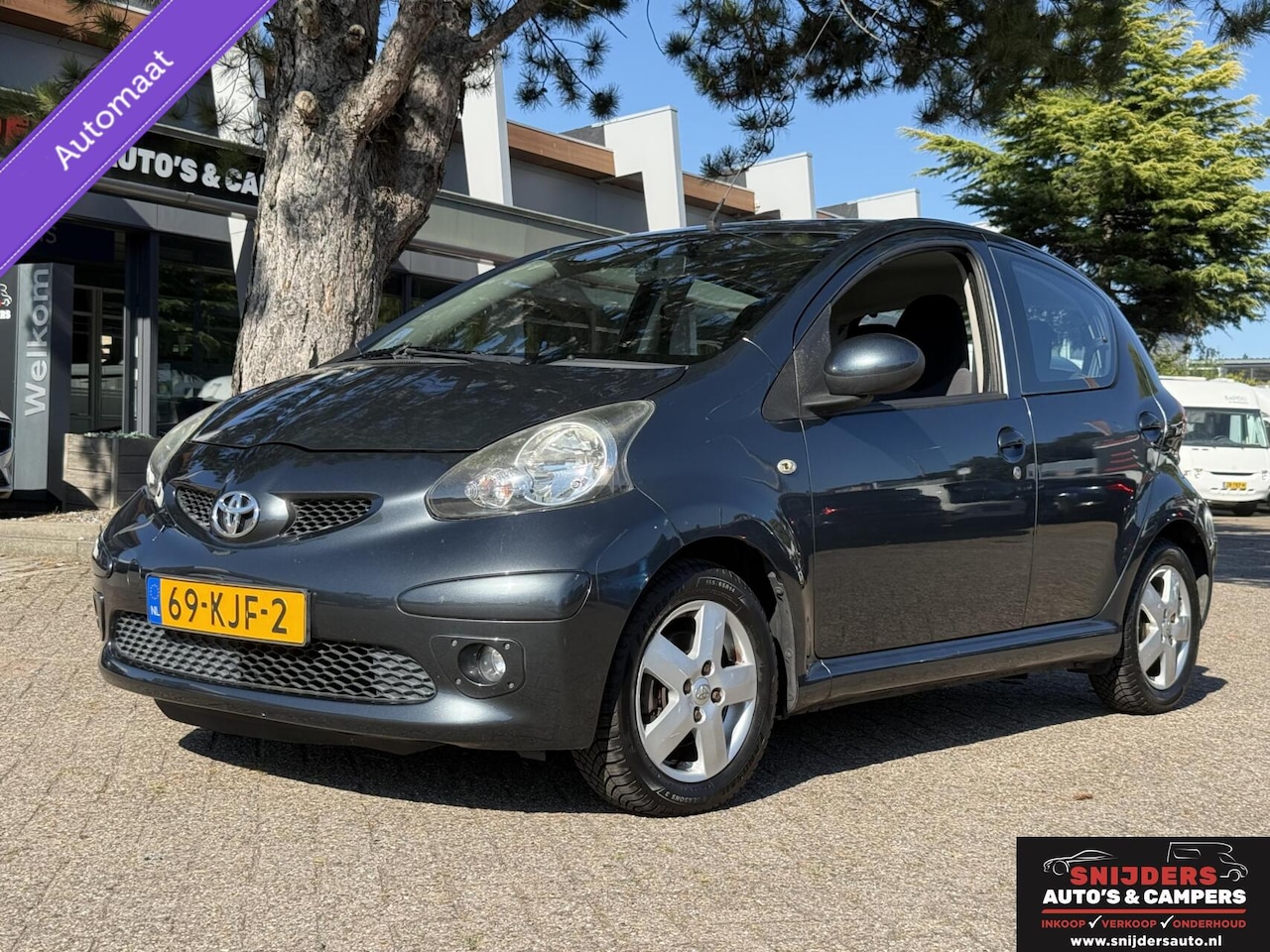 Toyota Aygo - 1.0-12V +automaat airco camera - AutoWereld.nl