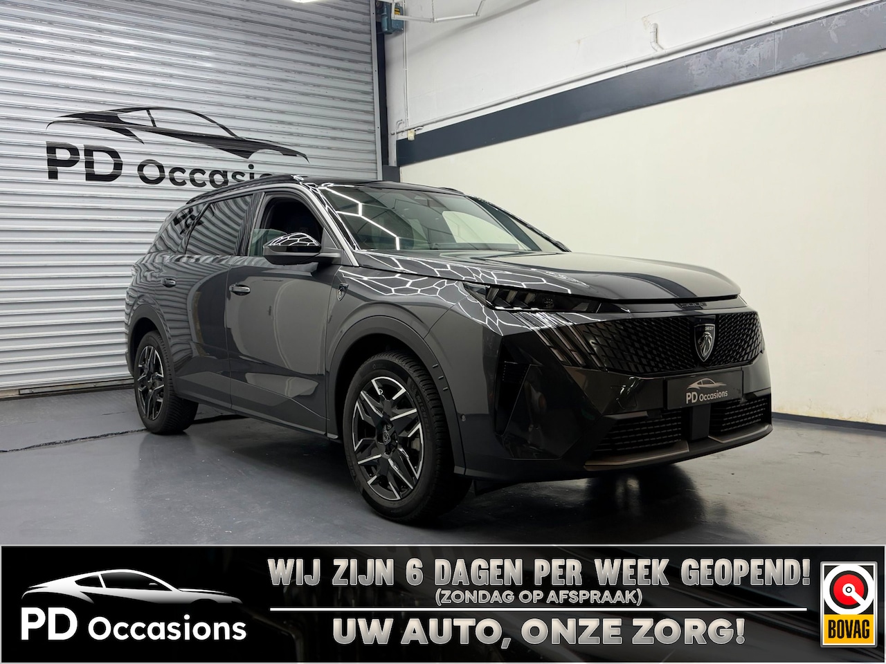 Peugeot 5008 - 1.2 Hybrid 145 GT - Camera - 7 persoon - Clima - Stoelverw. - AutoWereld.nl