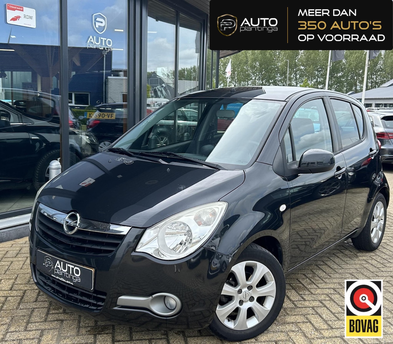 Opel Agila - 1.2 Enjoy | Nette Staat | NL AUTO | Hoge Instap | Airco | 5 Deurs | 2 Sleutels | - AutoWereld.nl