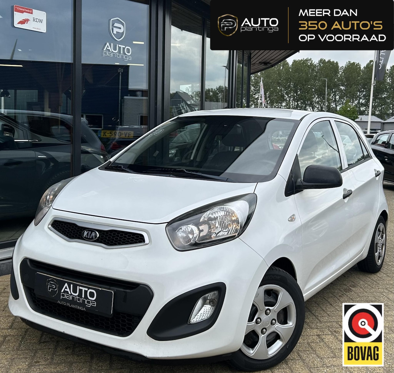 Kia Picanto - 1.0 CVVT ComfortLine | Airco | Elektrische Ramen | 5 Deurs | Nieuwe APK | - AutoWereld.nl