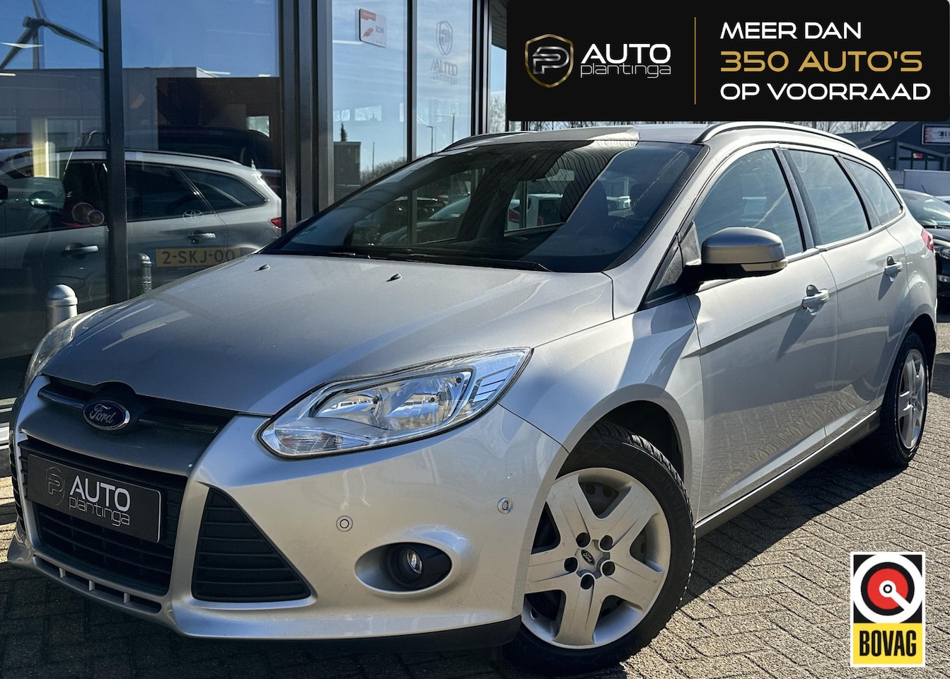 Ford Focus Wagon - 1.0 EcoBoost Titanium 125PK | Onderhoudshistorie | D Riem is Vervangen | Airco | Stoelverw - AutoWereld.nl