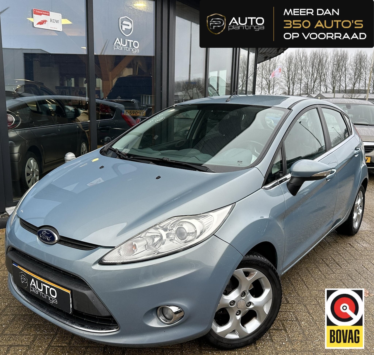 Ford Fiesta - 1.25 Titanium | Airco | Onderhoudshistorie | Elektrische Ramen | Elektrisch verstelbare bu - AutoWereld.nl