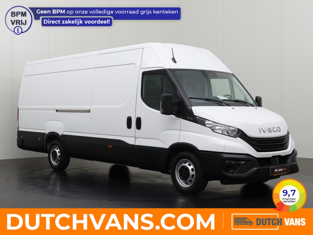 Iveco Daily - 35 S 16 35S16 L4H2 Maxi | Fabrieksgarantie | Model 2025 | Airco | 3-Zits | Betimmering | 3500Kg Tr - AutoWereld.nl