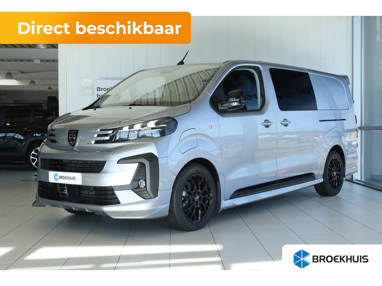 Peugeot e-Expert - STX Special Edition Dubbele Cabine L3- electric 75 KWh | City pakket | Comfort Pakket | Dr - AutoWereld.nl