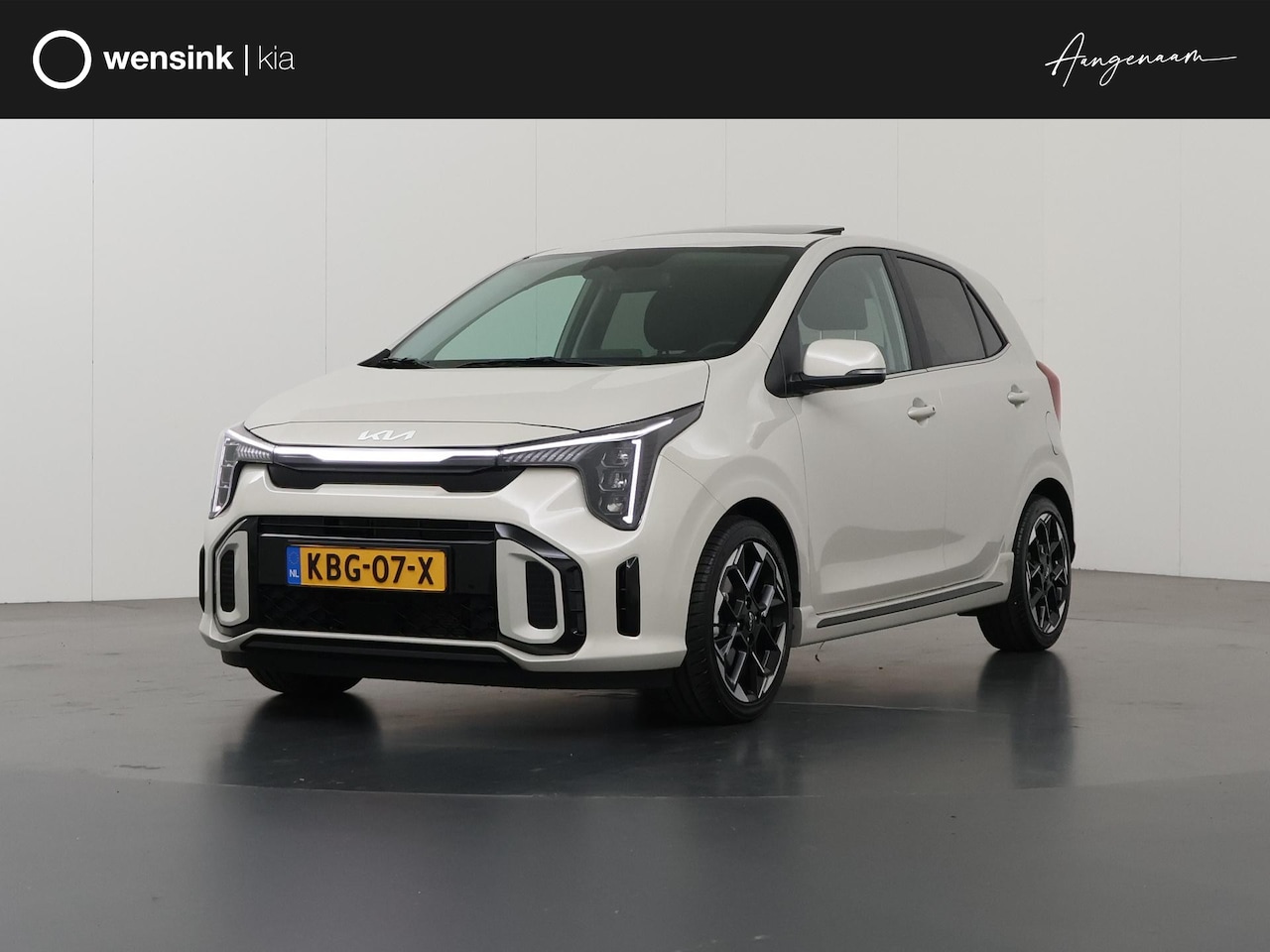 Kia Picanto - 1.0 DPI GT-Line AMT | Panoramaschuifdak  | Stoelverwarming | Achteruitrijcamera | Dodehoek - AutoWereld.nl