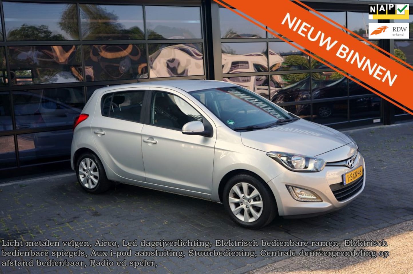 Hyundai i20 - 1.2i i-Deal 1.2i i-Deal, Airco, elek pakket, Led - AutoWereld.nl