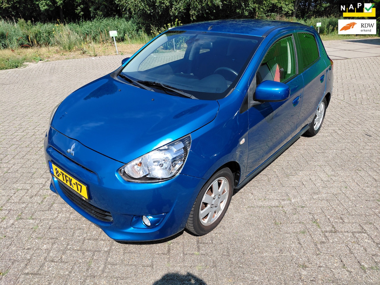 Mitsubishi Space Star - 1.0 RIJDSUPER!/NLAUTO!/AIRCO/NAVI/CLIM - AutoWereld.nl