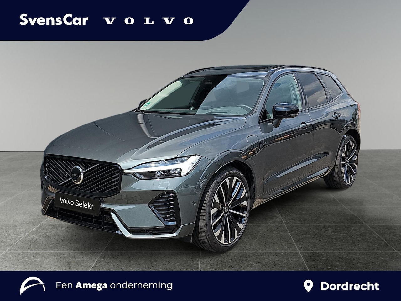 Volvo XC60 - 2.0 T6 Plug-in hybrid AWD Ultra Dark | Luchtvering | Bowers & Wilkins audio | Trekhaak | S - AutoWereld.nl