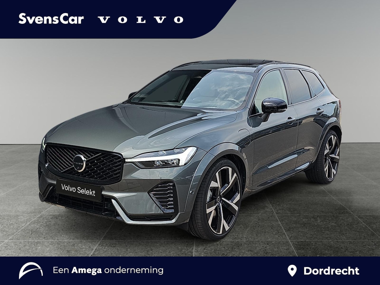 Volvo XC60 - 2.0 T6 Plug-in hybrid AWD Ultra Dark Luchtvering | Bowers & Wilkins sound | 22 inch | Geti - AutoWereld.nl