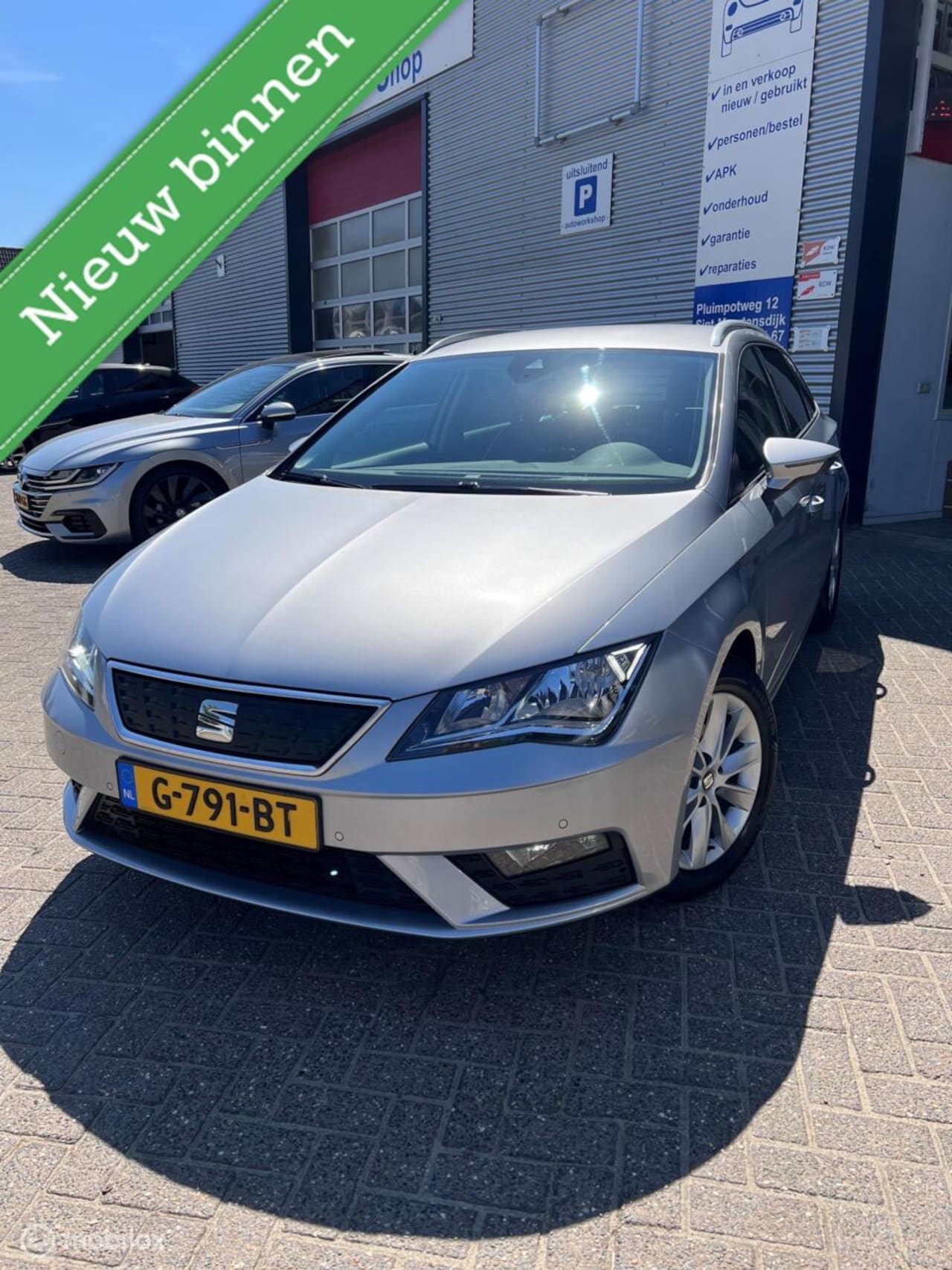 SEAT Leon ST - 1.0 EcoTSI Style Business/Airco/Ecc/PDC/Lm velgen/Apple carplay/Nieuwstaat/NAP - AutoWereld.nl